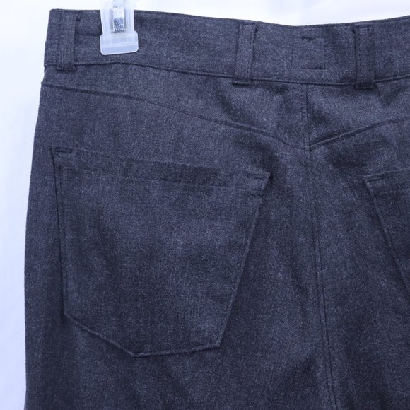 Hugo Boss Stretch Phoenix ( 19427) Grey Virgin Wool Blend 5 Pocket Pants 33x34 - Picture 5 of 16